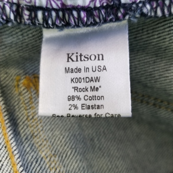 Kitson LA Beverly Hug Me Trouser Jeans G201 - Picture 6 of 8